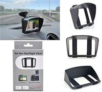 Sun Shade Visor For Sat Nav With 5'' Or 4.3'' Diagonal Screen Anti Glare GPS Cap Hood With Secure And Robust Strap Fitting Design From Digicharge® By Digital Accessories Ltd