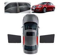 Sun Shades for Car Windows for Brilliance H330 2013 2014 2015,Magnetic Car Sun Shades,Privacy Protection,Foldable Blocking Harmful UV Rays,Rear Window 2PCS