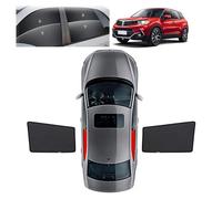 Sun Shades for Car Windows for Brilliance V3 2015 2016 2017 2018 2019 2020 2021,Magnetic Car Sun Shades,Privacy Protection,Foldable Blocking Harmful UV Rays,Rear Window 2PCS