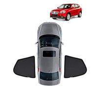 Sun Shades for Car Windows for Brilliance V5 2011 2012 2013 2014 2015 2016 2017-2020,Magnetic Car Sun Shades,Privacy Protection,Foldable Blocking Harmful UV Rays,Rear Triangular Window 2PCS
