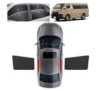 Sun Shades for Car Windows for Toyota HiAce 2004 2005 2006 2007 2008 2009 2010-2019,Magnetic Car Sun Shades,Privacy Protection,Foldable Blocking Harmful UV Rays,Rear Window 2PCS