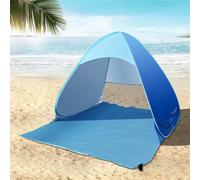 Sun Shelters,190T Polyester Sun Shelters with Silver Coating Automatic for Instant Beach Tent Outdoor Beach Shade Sun Shelter Tent Canopy