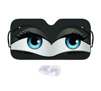 Sun Shield Car Windshield Eye - Eyes Windshield, Foldable Visor Protector | Green Evil Eyes Car Windshield Sun, Window Sun Shades Sun Visor Protector Foldable Car Protection Shade for