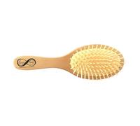 Sun&Sia Natural Vegan Bamboo Hair Brush - Detangling, Antistatic and Environmentally Friendly - 109 Soft Bristles on Cushion for Pleasant Brushing with Massage Effect