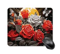 Sun-Soaked Colors Mouse Pad Square Laptop Mouse Mat Cute Computer Mousepad Keyboard Pad Non-Slip Desk Pads for Gaming Office Work Home 25 * 30cm