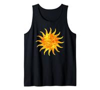 Sun, Solar System Fire Flames Burning Tank Top