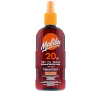 Sun SPF 20 Non-Greasy Dry Oil Spray for Tanning, Medium Protection, Water Resist