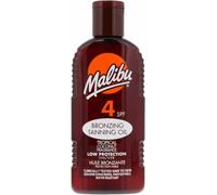 Sun SPF 4 Bronzing Tanning Oil, Water Resistant, Coconut Scented, 200Ml