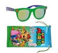 Sun-Staches Super Mario Sunglasses - Comfortable, & Durable UV-Protective Sunglasses, Luigi, Luigi