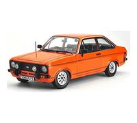Sun Star 1:18 scale Diecast Model Car compatible with Ford Escort MKII Sport (1975) in Orange