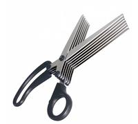 Sun-Star 7-Blade Shredder Scissors - 200 mm - Black