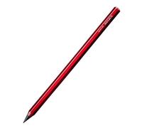 SUN-STAR Metacil Everlasting Metal Pencil, Inkless & Infinity, 2H Black Lead - Metallic Red, S4482654 (with Authentic Hologram)