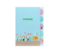 Sun-Star Stationery S2174243 Pikmin, Nintendo Goods, Clear File, A4 Size, Die Cut, 5 Pockets