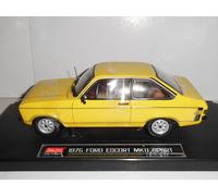SUN STAR. SUN 4620R. 1975 `FORD ESCORT MKII SPORT`, SIGNAL YELLOW 1:18 SCALE.