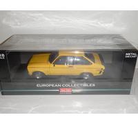 SUN STAR. SUN 4632R. 1976 FORD ESCORT MKII MEXICO in SIGNAL YELLOW 1:18 SCALE.