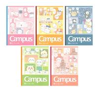 SUN-STAR Sunstar Stationery S2691698 Chiikawa Notebook, Campus, B Striped