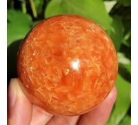 Sun Stones Crystal Ball Polished Crafts Wish Ball Home Decoration Ornaments (Size : 80-85mm)