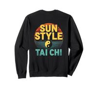 Sun style Tai Chi, backprint Sweatshirt