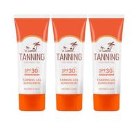 Sun Tanning Accelerator, Intensive Tanning Gel, Self-Tanning Body Cream, Fast Bronzing Sunless Body Tan Cream, Leg Tanning Self Tanner, Long-Lasting Hydrating (3PCS)