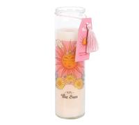 Sun Tarot Pink Grapefruit Scented Candle - Aesthetic Room Decor, Celestial Dreams Home Accessories, Unique Space Lighting, Energizing Citrus Fragrance