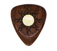 Sun Tones SUN-INC-1 Indian Chestnut Single Plectrum Picks