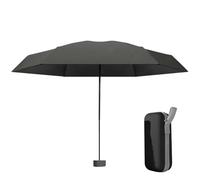 Sun Umbrella Portable UV Parasol With Storage Box | Umbrella | Folding Travel Umbrella Compact Umbrella Windproof Strong | Small Lightweight Waterproof Brolly | UPF 50+ Protection Parasol