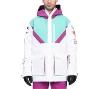 SUN VALLEY Dump Jkt - Men - White / Green / Purple - size S- model 2024 S