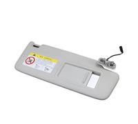 sun visor 5GG857552 Black Front Sun Visor Panel With Makeup Mirror For VW Golf 7 SportsVan replace(Gray Right)