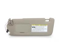 Sun Visor Assy For Hyundai For Sonata 2005-2010 Beige Gray Sun Visor Left Driver Front Window Shade Blind Shield Cover Windshield Sunvisor Sunshade Car Interior Sun Visor(Beige)