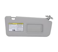 Sun Visor Assy Replacement Sun Visor with Makeup Mirror for 2004 2005 Passenger Side Front Right ABS Glass (Gray)