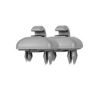 Sun Visor Clip for Audi A1 A3 A4 A5 Q3 Q5 S3 S4 S5 TT Allroad, 2Pcs Gray Sun Visor Clip Holder Hook Bracket 8U0857562A