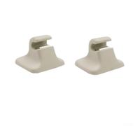 Sun Visor Clip for For Golf For Jetta B6 CC For Beetle 2005-2016 OEM Part Number Matched to 5ND857561 and 1K0857561B (Beige)