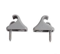Sun Visor Clip Hook Holder Bracket 2 Pieces Model 852351C300QS for Getz 2002 2011 Delivers Reliable Sun Visor Holding