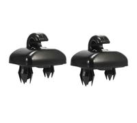 Sun Visor Clips, Auto Sun Visor Clip Sun Visor Clip, Car Sun Visor Holder, Hook Bracket Hanger Replacement for Audi A1 A3 A4 A5 Q3 Q5(8E0 857 562) A7 B6 B7 B8 S4 S5 Reference Parts (Black)
