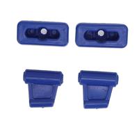 Sun Visor Clips Set High Strength Plastic Car Sun Visor Holder Clip Retainer Hook Bracket for R107 1971 1989 Models 280SL 300SL 350SL 380SL 450SL 560SL 4PCS (Blue)