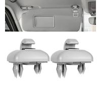 Sun Visor Clips, Upgraded Base Makeup Mirror Fixing Bracket, Car Visors Holder, Auto Visors Compatible, Replacement Accessories for Audi A1 A3 A4 A5 Q3 Q5(8E0 857 562) A7 B6 B7 B8 S4 S5 Parts