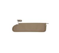 Sun Visor Cloth Covered Padded Car With Stitched Outer Faces Rounded Edges Mounting Bracket For 2003- Models Suitable For Cabin Interior Restoration, style to 2, Beige