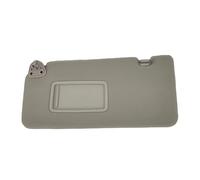 Sun Visor Cover Assy For Nissan For Versa For Tiida 2004 2005 2006 2007 2008 2009-2012 Car Front Sun Visor Panel Driver Passenger Side(Gray Left)