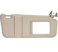 Sun Visor Cover Assy For Toyota For Camry 2007-2011 Left Right Sun Visor Driver Passenger Side Sunvisor Replace 74320-06800-B0 With Light(RH beige)