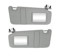 Sun Visor Cover Assy For Toyota For Camry 2007-2011 Left Right Sun Visor Driver Passenger Side Sunvisor Replace 74320-06800-B0 With Light(RH and LH)