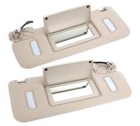 Sun Visor Driver Passenger Side Sunvisor For Chevy For Tahoe For Suburban 2007-2014 Makeup Mirror Sun Shield Board Auto Parasol(Left-Right)