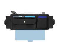Sun Visor Extender,with Mirror and Card Slot Anti-Glare Attachment - Foldable Sun Visor Extension - for Safe Driving Truck SUV Vehicle