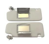 Sun Visor Extension Auto Accessories With A Makeup Mirror Sun Visor Fit For Chevrolet Spark Belt Makeup Mirror Sun-shading Car Sun Visors(A pair and 2clips)