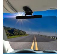 Sun Visor Extension For Car Clip On, Car Sun Visor Extender Anti Glare Blocker, Car Visor Sunshade Extender, Car Sun Visor With Polarized Glare Protection, UV Filtering Eye Protection Sun Visor