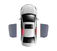 Sun visor for car for Mercedes Benz GLE 2020-2022, Stretchable Breathable Mesh Screens for UV Protection, Front & Rear Side Window Sunshade Covers,B/2pcs backdoors