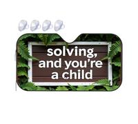 Sun Visor For Car Windshield Childhood Solving: A Journey Through Nature'S Frame Car Windshield Sunshade Windshield Sun Shade Umbrella Windshield Sun Shade(70x130cm)