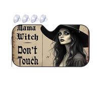Sun Visor For Car Windshield Mama Witch Don'T Touch. Car Windshield Sunshade Sunshade Windshield Sunshade(70x130cm)