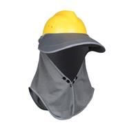 Sun Visor for Construction Helmets - Breathable Mesh Anti-UV Adjustable - Neck Guard Helmet Protector - Men Women Strong Heat Construction Work Hiking Cycling