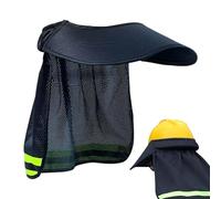 Sun Visor for Hard - Summer Sun Protection Hats, Reflective Safety Visors, Mesh Neck Protector | Strip Protector Accessory Ref