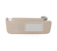Sun Visor For Toyota For Land For Cruiser J12 For Prado LC120 2003-2009 Driver Passenger Side With Lamp 74310-6A020(Beige Right)